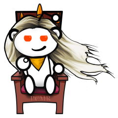 logo for the subreddit pcmasterrace